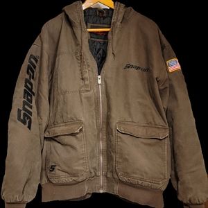 SNAP-ON Insulated Hooded Canvas Jacket